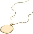 Fossil Kette mit Anh&auml;nger Schmuck Geschenk Edelstahl HARLOW