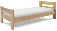 Masseno Einzelbett OSCARO 90x200 cm Kinderbett Kiefer Massivholz Kieferfarben
