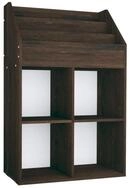 vidaXL Zeitungsst&auml;nder Kinder-B&uuml;cherregal R&auml;uchereiche 71x30x114 cm...