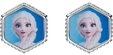 DISNEY Jewelry Paar Ohrh&auml;nger Disney M&auml;dchen-Kinderohrring 925er Silber