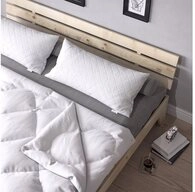 VitaliSpa&reg; Kopfkissen, Wei&szlig;, 40 x 80 cm 2er Set, Bezug: Mikrofaser, Seite