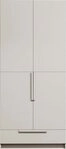 WOOOD Kleiderschrank Pure FSC&reg;-Kiefernholz lackiert mit Soft-Close und...