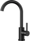LuxusKollektion K&uuml;chenarmatur Wasserhahn K&uuml;che Schwarz 360&deg; Drehbar Edelstahl