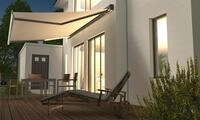 Spettmann Kassettenmarkise SUNLITE mit Funkmotor und LED-Stripes, verschiedene