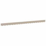 vidaXL Markise Markisensch&uuml;rzen-Ersatz Beige 430 x 20 cm Polyester (1-St)