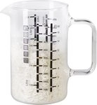 Wenco Messbecher 500 ml Glas hitzebest&auml;ndig, K&uuml;chenbeh&auml;lter, (1-St., ca. 13 x 13 x
