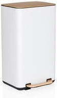hjh OFFICE M&uuml;lleimer CLEAN NATURA Abfalleimer, Treteimer 30 Liter mit...