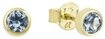 Amor Paar Ohrstecker Schmuck Geschen Ohrschmuck 2013590 Gold, mit Aquamarin