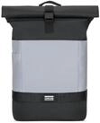 OAK25 Cityrucksack Commute M Rolltop Rucksack (1-tlg), Reflektierend, Wasserabweisend