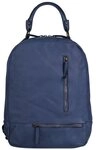 Samantha Look Cityrucksack, echt Leder, Made in Italy