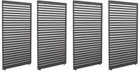 MCW Pavillonseitenteil MCW-L46-4P, 369x204 cm, f&uuml;r Pergola MCW-L46) Set, [4-St.