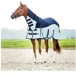 Horse Guard Pferde-Regendecke Regen- und Insektendecke Aiman f&uuml;r Pferde, blau...