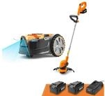 Lawnmaster Rasenm&auml;hroboter OcuMow&reg; mit kabellosem 24V MAX, bis 300 m&sup2;