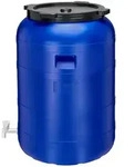 Garronda Regentonne 200L BPA-freies Fass mit Hahn Universalfass f&uuml;r Garten...