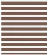 Rollo Doppelrollo Braun 120x100 cm Stoffbreite 115,9 cm Polyester, vidaXL