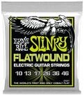 Ernie Ball Saiten, EB2591 10-46 Regular Slinky Flatwound - E-Gitarrensaiten