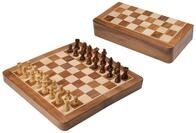 Philos Spiel Philos 2743 - Schachkassette mit Schachfiguren, Feld 25 mm, KH 45...