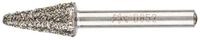 Pferd Schleifpapier PFERD TOOLS Diamant-Schleifstift Kegel 12x25x6 mm D852 zum