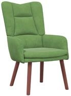 vidaXL Sessel Sessel Hellgr&uuml;n 63 x 67 x 94 cm Samt (1-St)