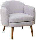 SVITA Sessel JOHAN, Loungesessel,Holzbeine,Mit Armlehne,Gepolstert