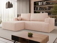 MIRJAN24 Ecksofa Mivo, mit Schlaffunktion und Bettkasten, 266x163x93 cm,...