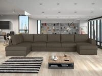 MIRJAN24 Wohnlandschaft Wilma Large Premium, mit zwei Bettkasten und...