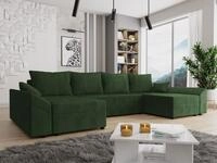 MIRJAN24 Wohnlandschaft Dante U Cord, mit Schlaffunktion und Bettkasten, 5 Sitzer,