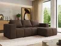 MKS M&Ouml;BEL Ecksofa MONIVA, Set, Gepolsterte Eckcouch, Wellenfedern, HR35-Schaum,