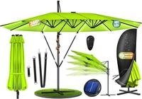 KESSER Sonnenschirm, Sonnenschirm Doppelsonnenschirm 4,6m x 2,7m Ampelschirm