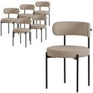 ML-DESIGN Polsterstuhl Esszimmerst&uuml;hle Gruppe K&uuml;chenstuhl aus Teddystoff mit