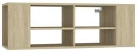 vidaXL TV-Schrank TV-Wandschrank Sonoma-Eiche 102x35x35 cm Holzwerkstoff
