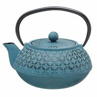 Secret de Gourmet Kanne Tea teapot with brewing made in blue color for tea...