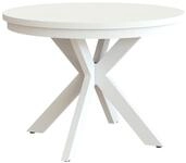 Beautysofa Esstisch Bilbao im Loft-Stil, ausziehbar &Oslash; 100&ndash;180 cm (hitze- und