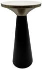 Wohnling Beistelltisch WL7.492 Beistelltisch Marmor Anstelltisch Wohnzimmertisch
