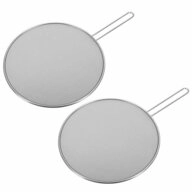 WESTMARK Spritzschutzdeckel 2 Stk., &oslash; 30 cm, Rostfreier Edelstahl, Picante,...