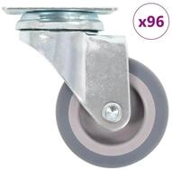 vidaXL Schwerlastrolle 96 Stk. Lenkrollen 50 mm, (96-St)