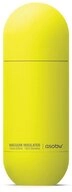 ASOBU Trinkflasche ORB Edelstahl Isolierflasche gelb, mit Trinkbecher, 460 ml
