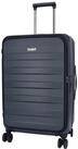 TheTrueC Koffer TheTrueC 4-Rad Trolley 67cm Toplader Seoul Black, 4 Rollen...