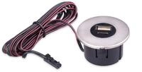 kalb Einbau USB-Hub 2 in 1 USB und USB-C, f&uuml;r M&ouml;beleinbau, 12V USB-Ladeger&auml;t