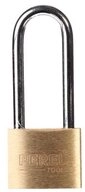 PEREL B&uuml;gelschloss VORH&Auml;NGESCHLOSS MIT GRO&szlig;EM B&Uuml;GEL 40 mm x 70 mm (1-tlg)