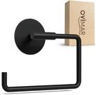 ovimar Toilettenpapierhalter Tromoy (1-St), aus Edelstahl in Schwarz zur Zum...