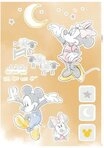 Komar Wandtattoo Mickey Counting Sheeps - Gr&ouml;&szlig;e 50 x 70 cm (15 St),...