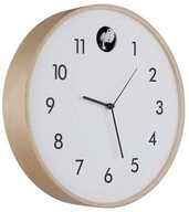 GLOBO LIGHTING Dekolicht CLOCKY, ohne Leuchtmittel, Uhr, Holz, Zeiger und...