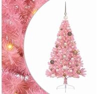 vidaXL K&uuml;nstlicher Weihnachtsbaum K&uuml;nstlicher vorbeleuchteter Weihnachtsbaum...