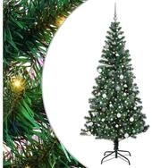 vidaXL K&uuml;nstlicher Weihnachtsbaum K&uuml;nstlicher vorbeleuchteter Weihnachtsbaum...