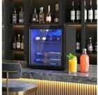 HOMCOM Weink&uuml;hlschrank mit 4-16&deg;C, Glast&uuml;r, LED-Beleuchtung, LED Display,...