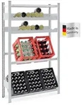 PROREGAL&reg; Weinregal Flaschen- & Getr&auml;nkekistenregal CHIEMSEE VINO Made in...