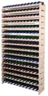 PROREGAL&reg; Weinregal VINOTECA FLEX PRO HxBxT 219x123x28cm 192 Flaschen...
