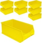 BRB-Lagertechnik Kleinteilemagazin BRB 8x Sichtbox PROFI LB 2, LxBxH...