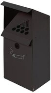 PROREGAL&reg; Aschenbecher Gro&szlig;volumiger Wandascher Schutzdach 3,7L 41x18x15cm
